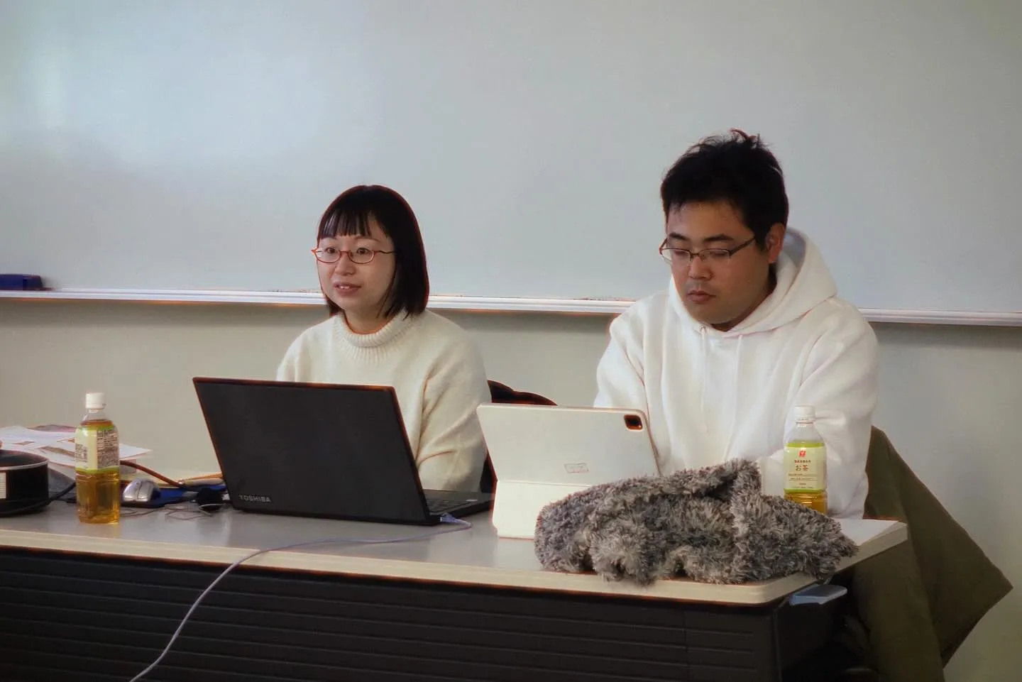 留学生さん向けの講話とハウス見学🍓