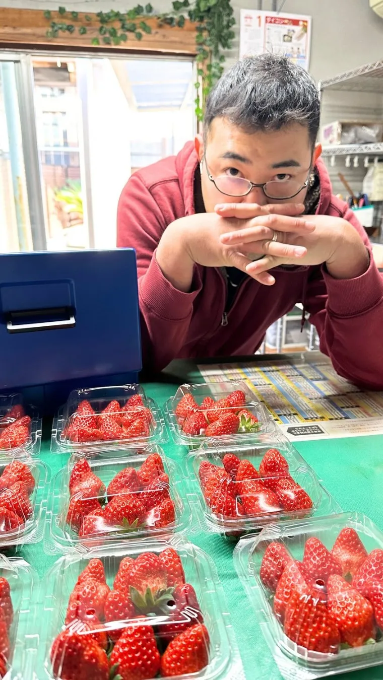 【いちごの直売所スタート！】